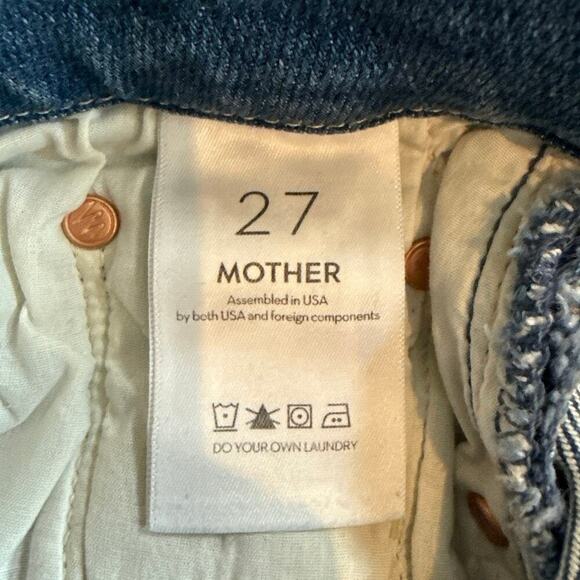 Women’s Mother Jeans Distressed The Looker Skimp Skinny Jeans Size 27 - Picture 5 of 7